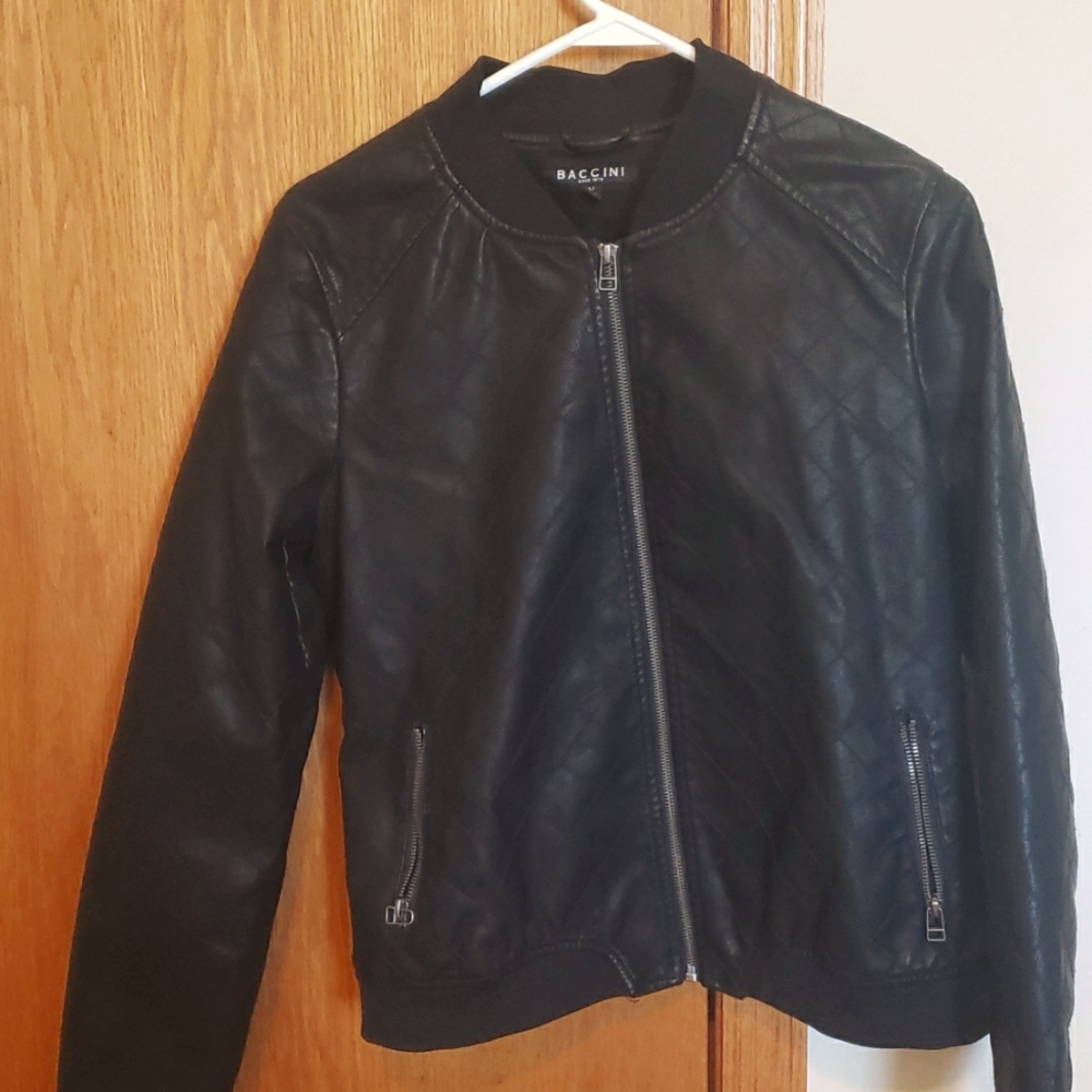 Baccini Leather Jacket